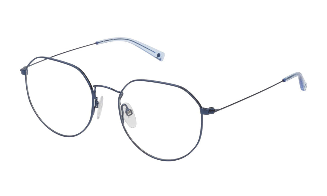 Sting Unisex VST223510F45 Sonnenbrille, Total Shiny Blue, 51/17/140