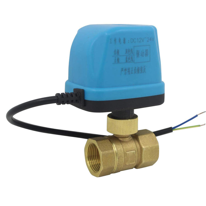 DC12v ~ 24v - 2 wege motorkugelhahn stromlos geöffnet offen zwei wege kugelhahn elektrisch 1 Stück -