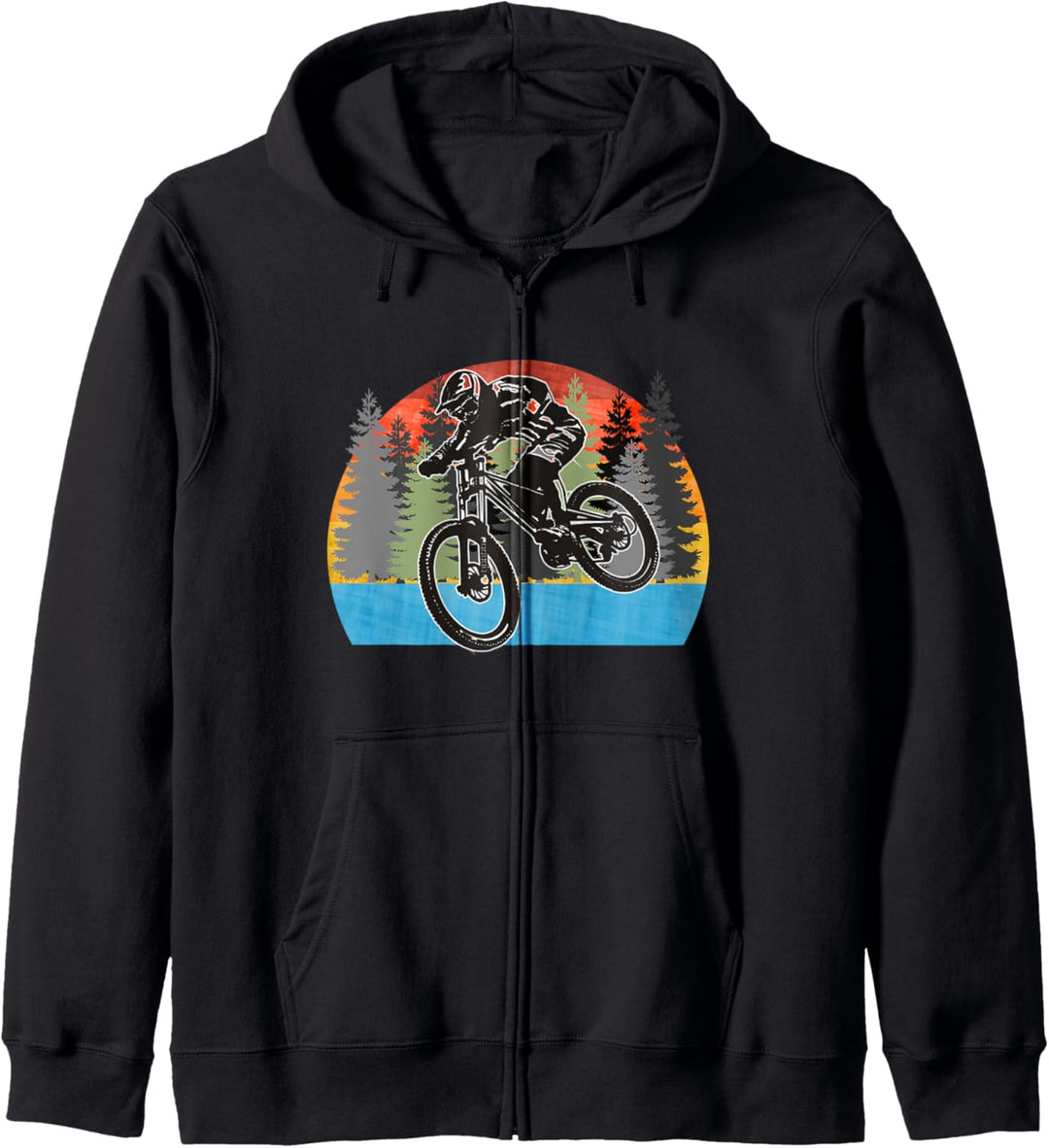 Lustiges MTB Mountain Bike Fahrrad Mountainbike Kapuzenjacke