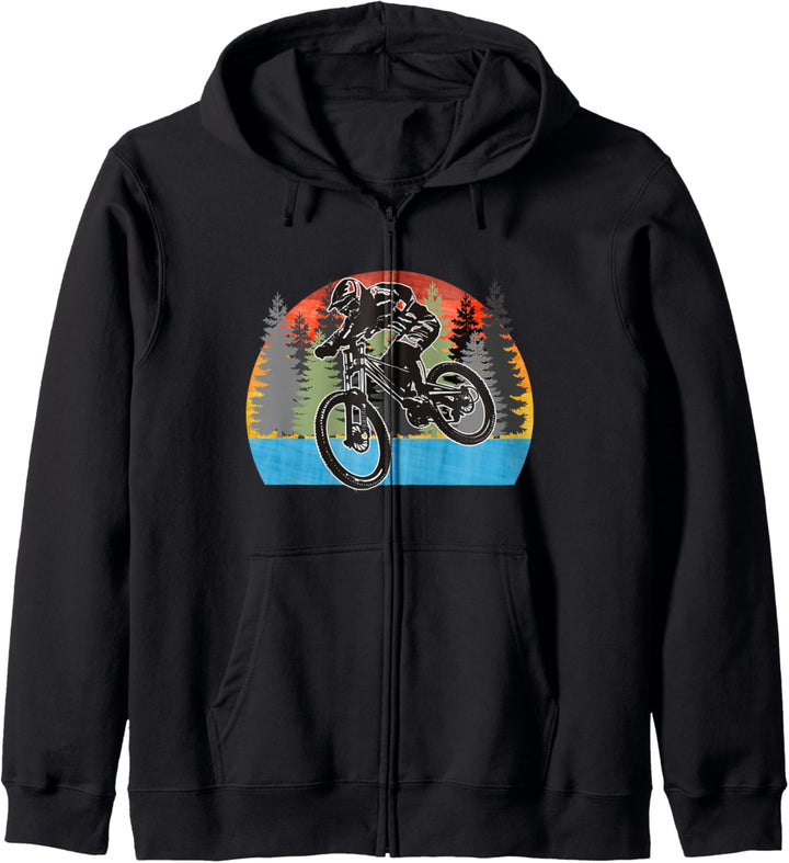 Lustiges MTB Mountain Bike Fahrrad Mountainbike Kapuzenjacke