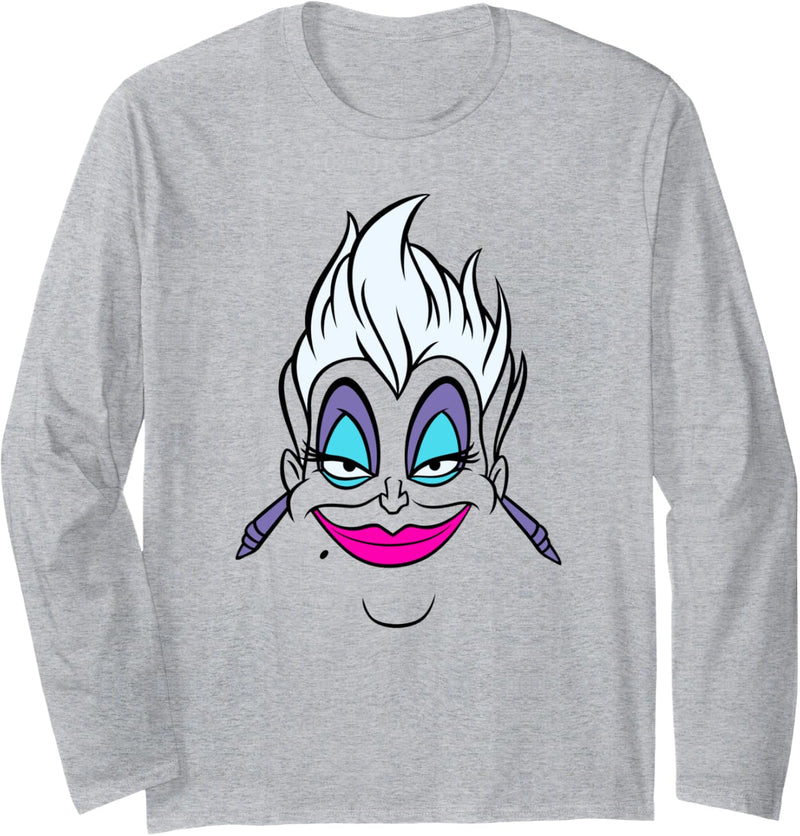 Disney Villains Ursula Big Face Langarmshirt