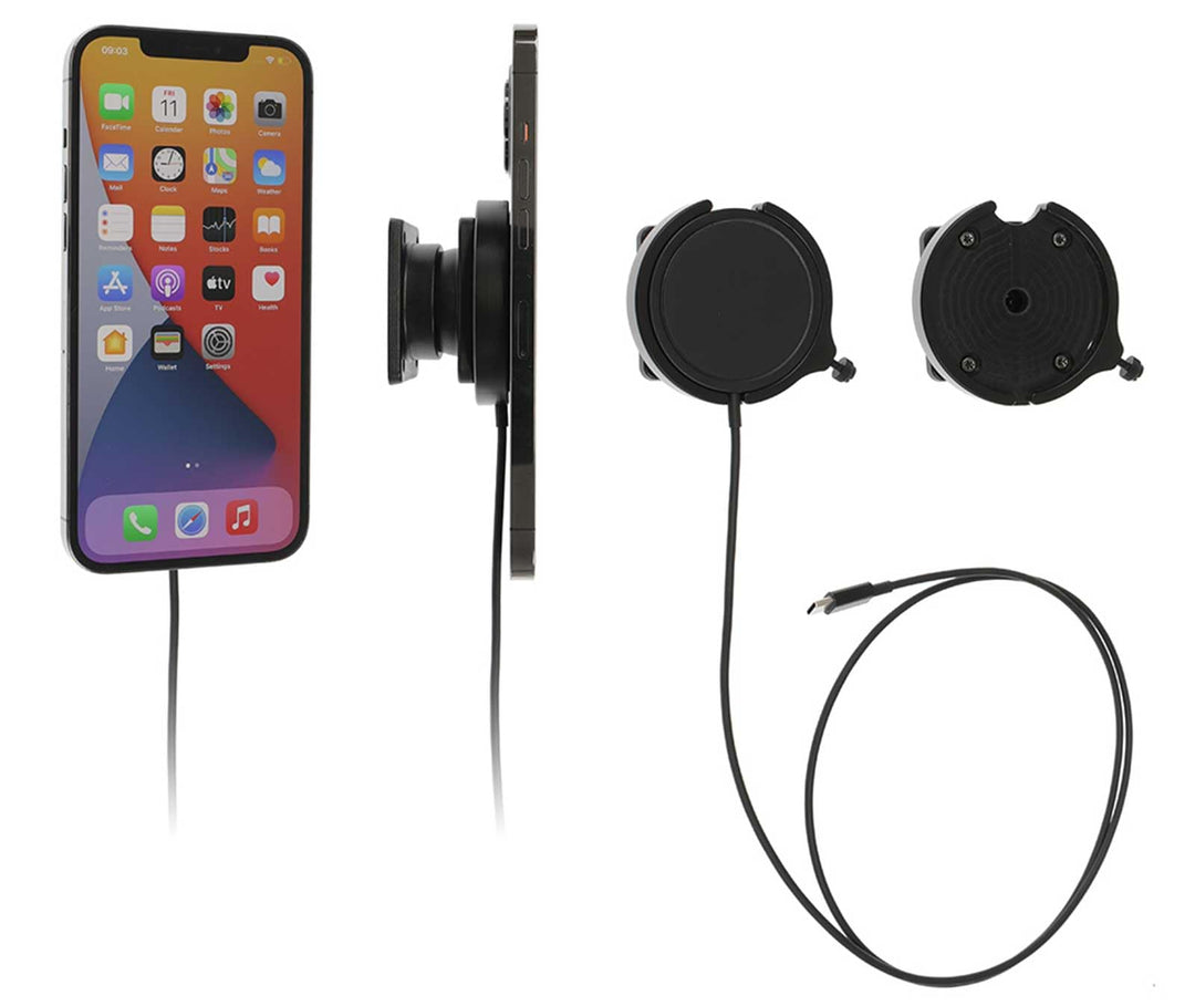 Brodit Gerätehalter 216323 | Made IN Sweden | für Smartphones - Apple iPhone 12, iPhone 12 Pro, iPho