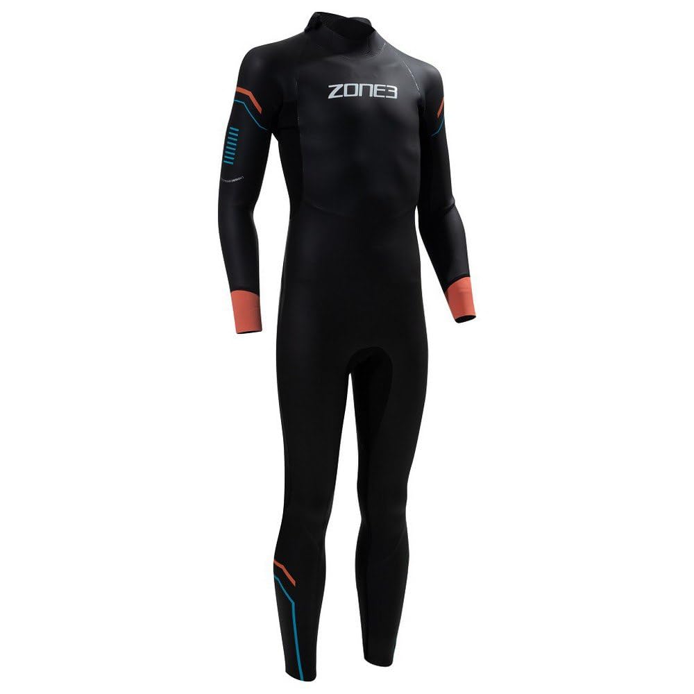 Zone3 Junior Aspect Brustschwimmen Neoprenanzug mit Reissverschluss hinten Back Zip - Schwarz - Easy