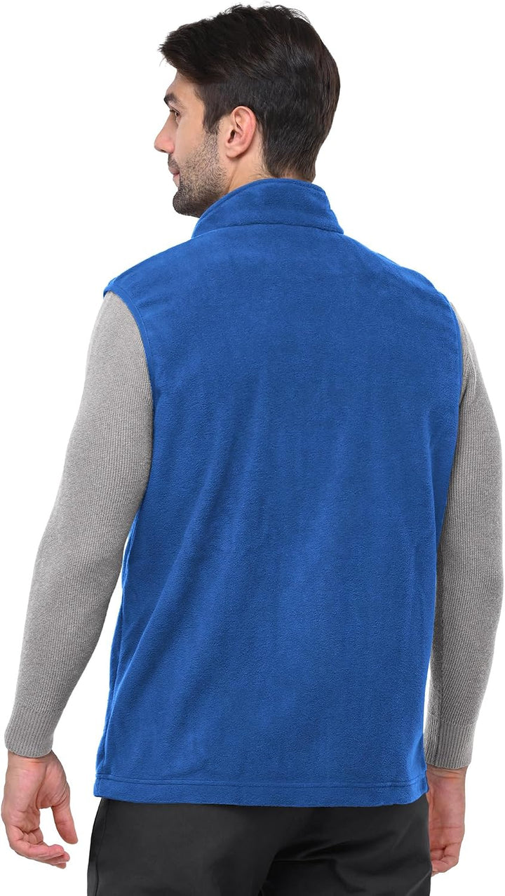 Outdoor Ventures Fleece Weste Herren Leicht Ärmellose Fleeceweste Jacke Winddicht Warm Gefütterte Wi