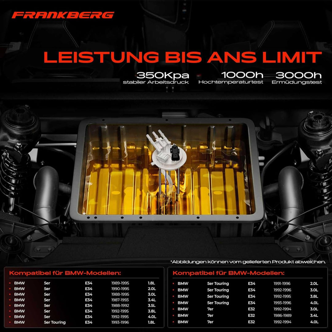 Kraftstoffpumpe Benzinpumpe für E34 518g 518i 520i 530i 535i 540i M5 E32 730i 735i,iL 740i Benzin 19