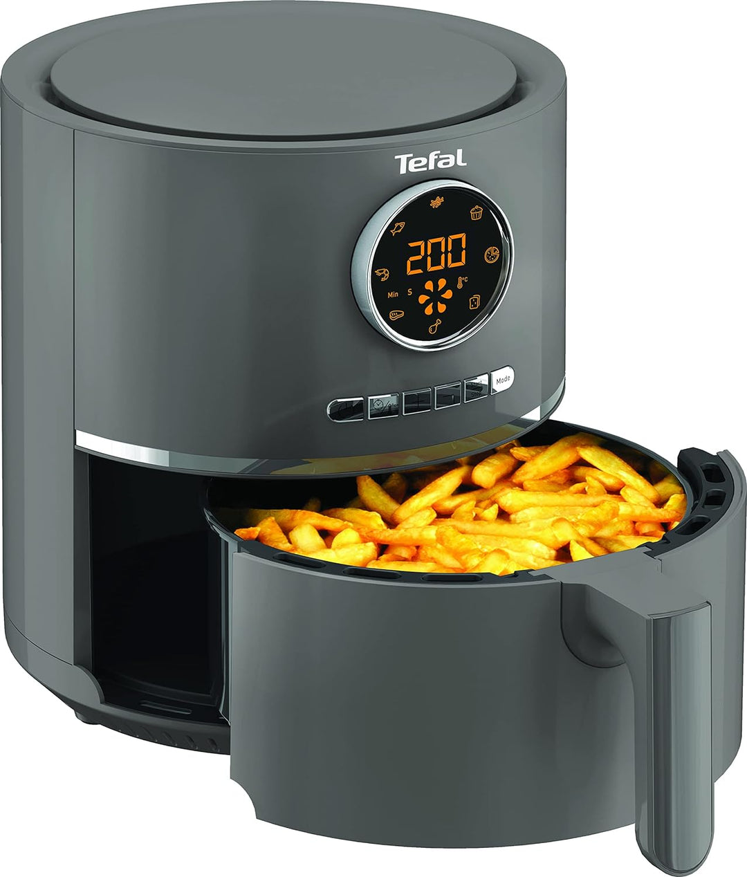 Tefal EY111B Airfry Ultra Digital Heissluftfritteuse | 4 Kochmöglichkeiten (Frittieren, Rösten, Gril