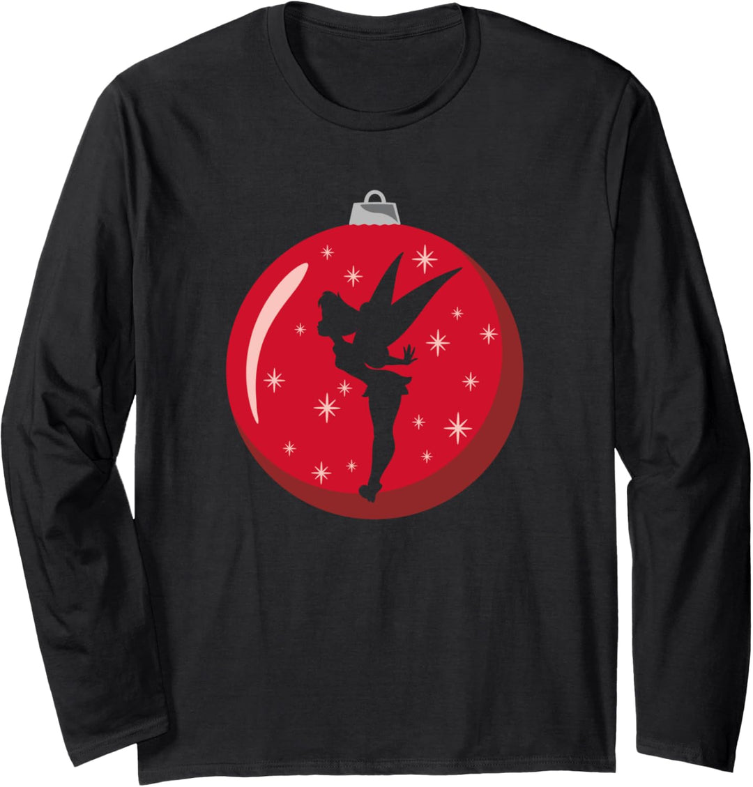 Disney Holiday Tinker Bell Tree Ornament Red Langarmshirt