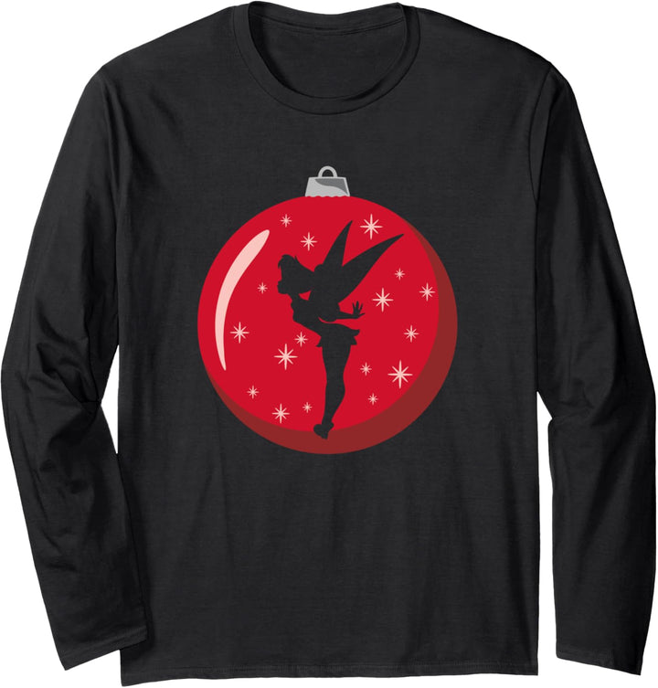Disney Holiday Tinker Bell Tree Ornament Red Langarmshirt