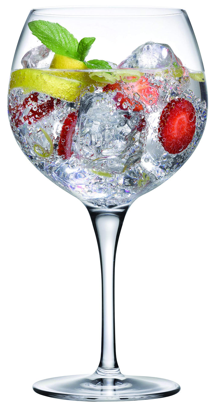 Topkapi XL 67085 Gin Tonic Gläser, Bleifreies Kristallglas, Transparent, 68 cl