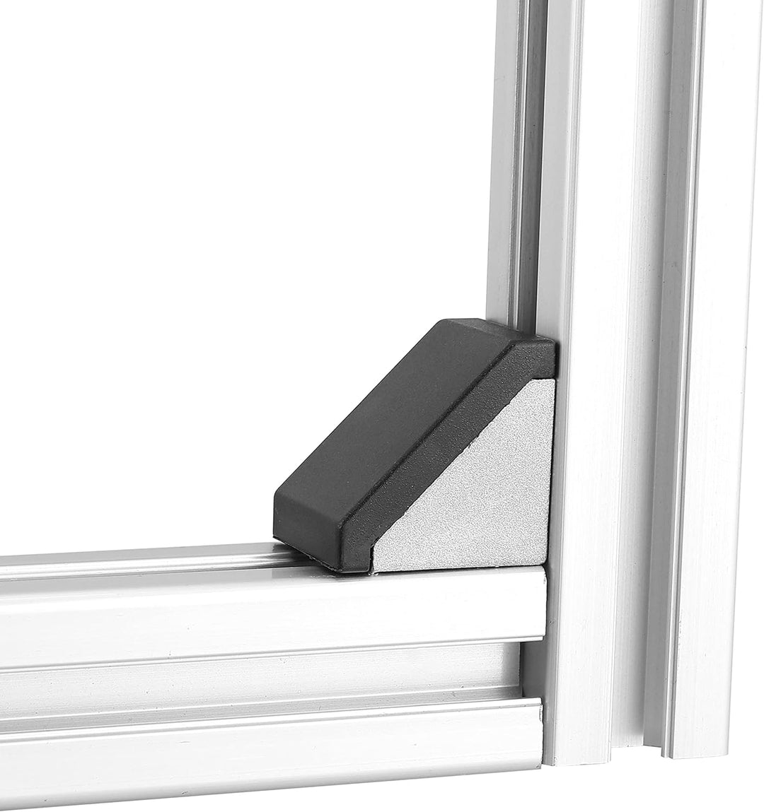 10x EYPINS Befestigungsmaterial Winkel, Aluprofil 40x40 Nut 8 Eckwinkel 90 Grad Winkel Raster Aluwin