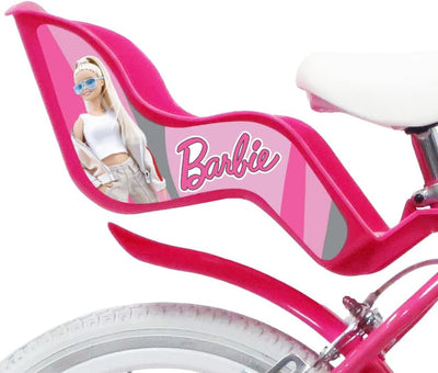 Barbie Babys (Mädchen) 22182 Fahrrad, Rosa/Weiss, 16"