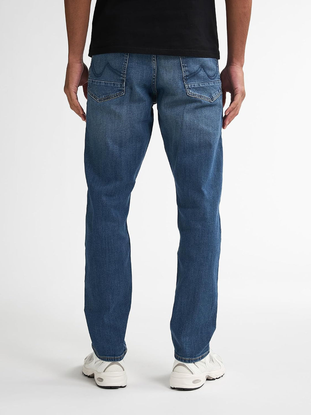 Petrol Industries Herren Men Denim Tapered Anzughose, Dark Faded,