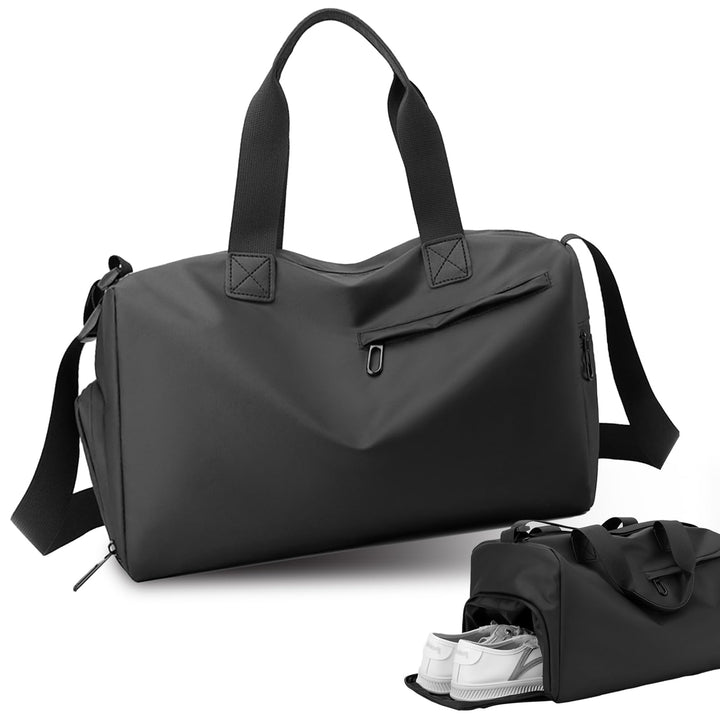 Sporttasche mit Schuhfach & Nassfach, Wasserdicht Gym Tasche, Trainingstasche, Sporttasche Herren, G
