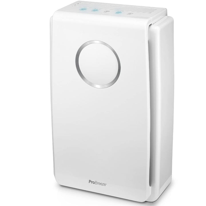 Luftreiniger von Pro Breeze mit True HEPA Luftfilter für Allergiker, Air Purifier für bis zu 40m², C