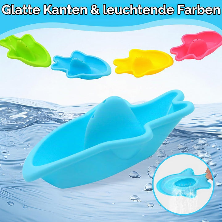16 Stück Badespielzeug Baby ab 1 2 3 4 Jahre, Wasserspielzeug Kinder Badewanne Pool Spielzeug für Ba