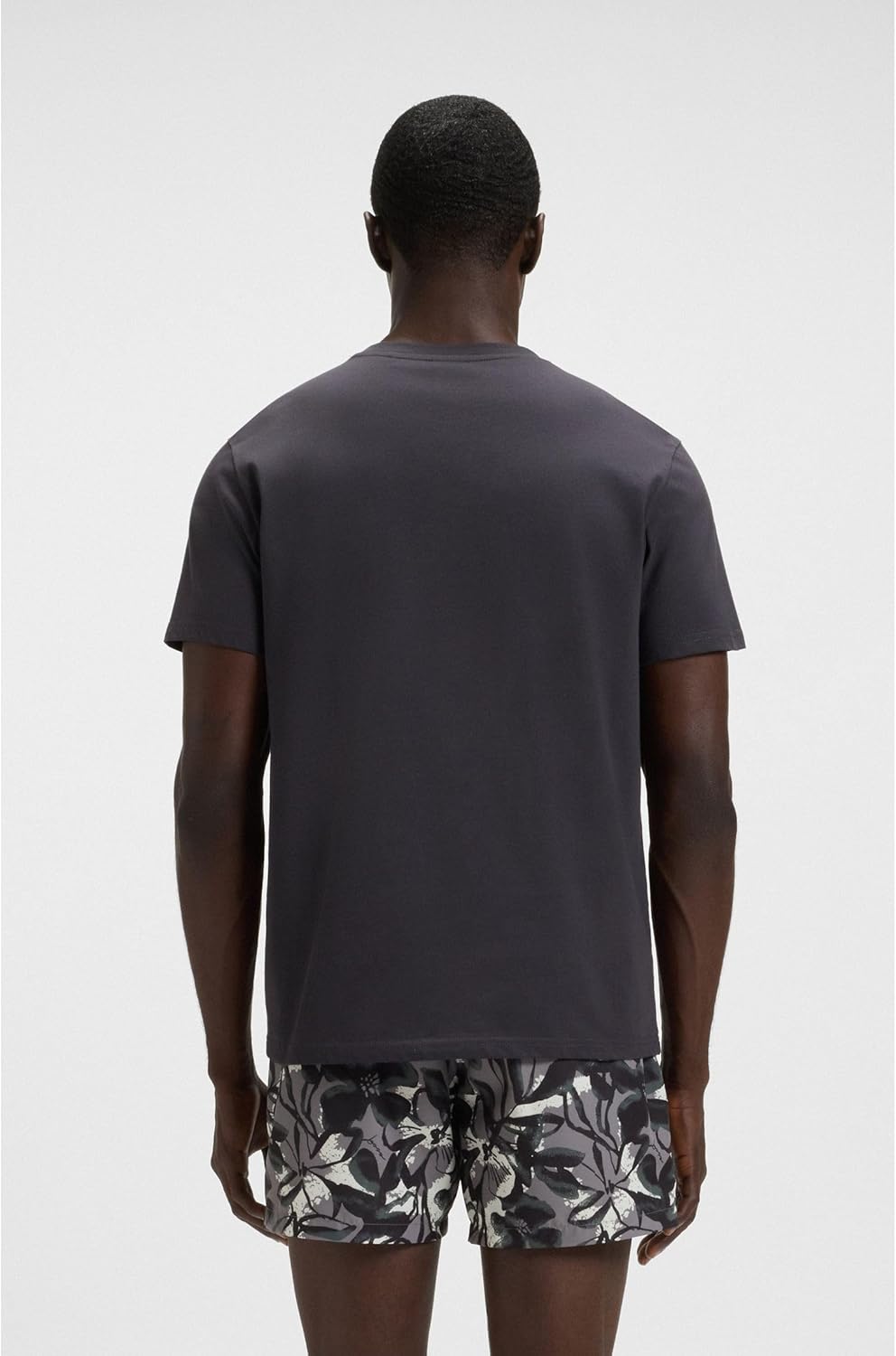BOSS Herren T-Shirt RN T-Shirt aus Baumwoll-Jersey mit UV-Schutz von SPF 50+ XS 022dark Grey, XS 022