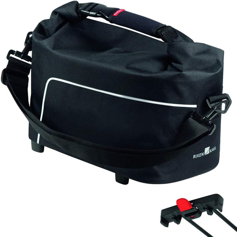 KLICKfix Unisex – Erwachsene Rackpwaterpr Gepacktasche, schwarz, 1size