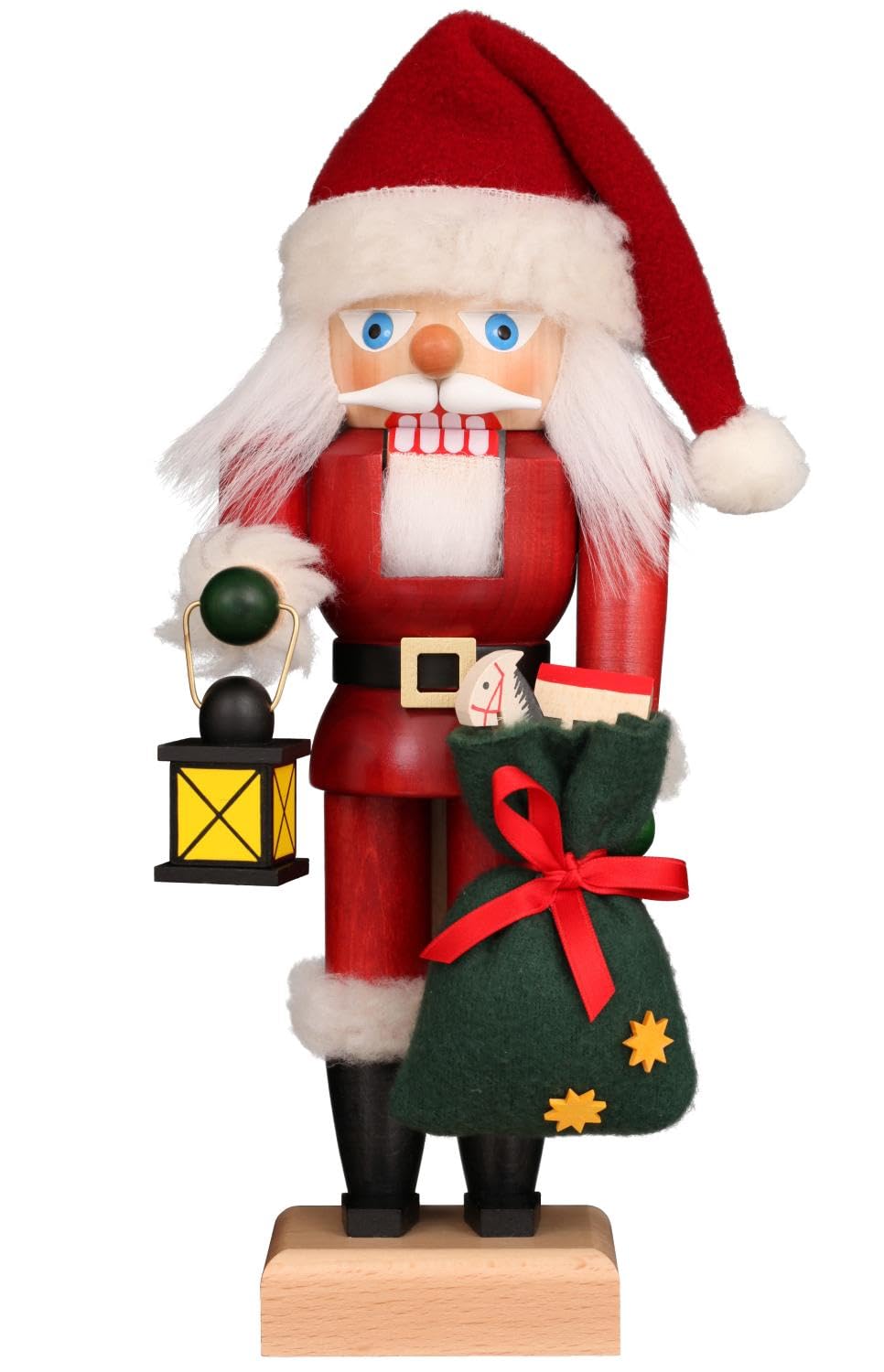 Christian Ulbricht Nussknacker Weihnachtsmann mit Laterne - 27 cm