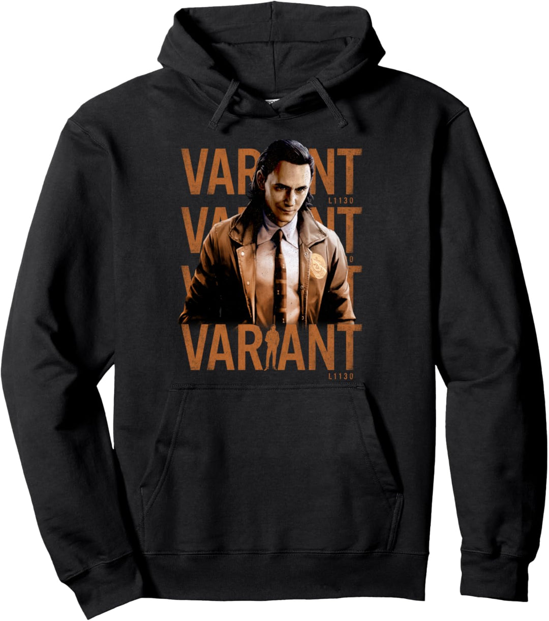 Marvel Loki Variant Word Stack Pullover Hoodie