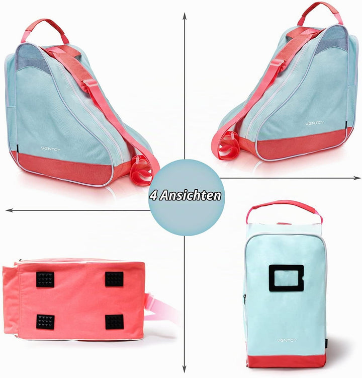 Inliner Tasche, Skischuhtasche Tasche Kinder, Rollschuhe Tasche, Tasche für Inliner, Tasche Schlitts