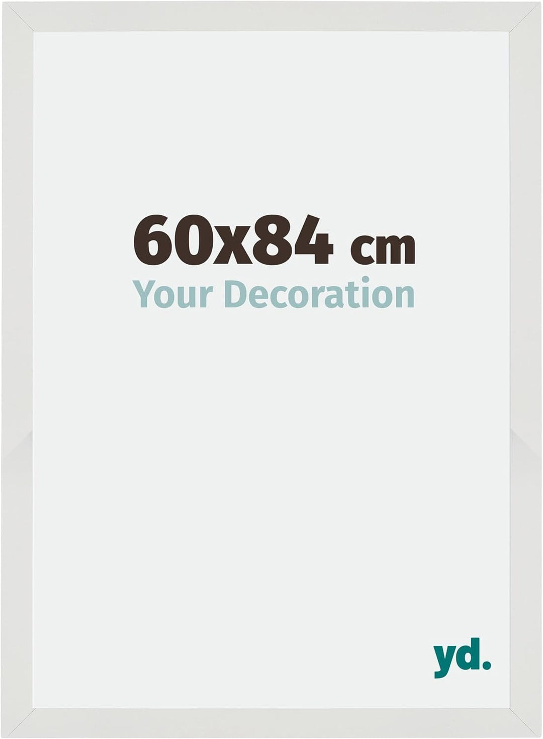 yd. Your Decoration - Bilderrahmen 60x84 cm - Bilderrahmen aus MDF mit Acrylglas - Antireflex - Ausg