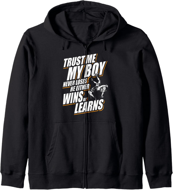Freestyle Wrestling Mom Wrestler Son Gift Kapuzenjacke