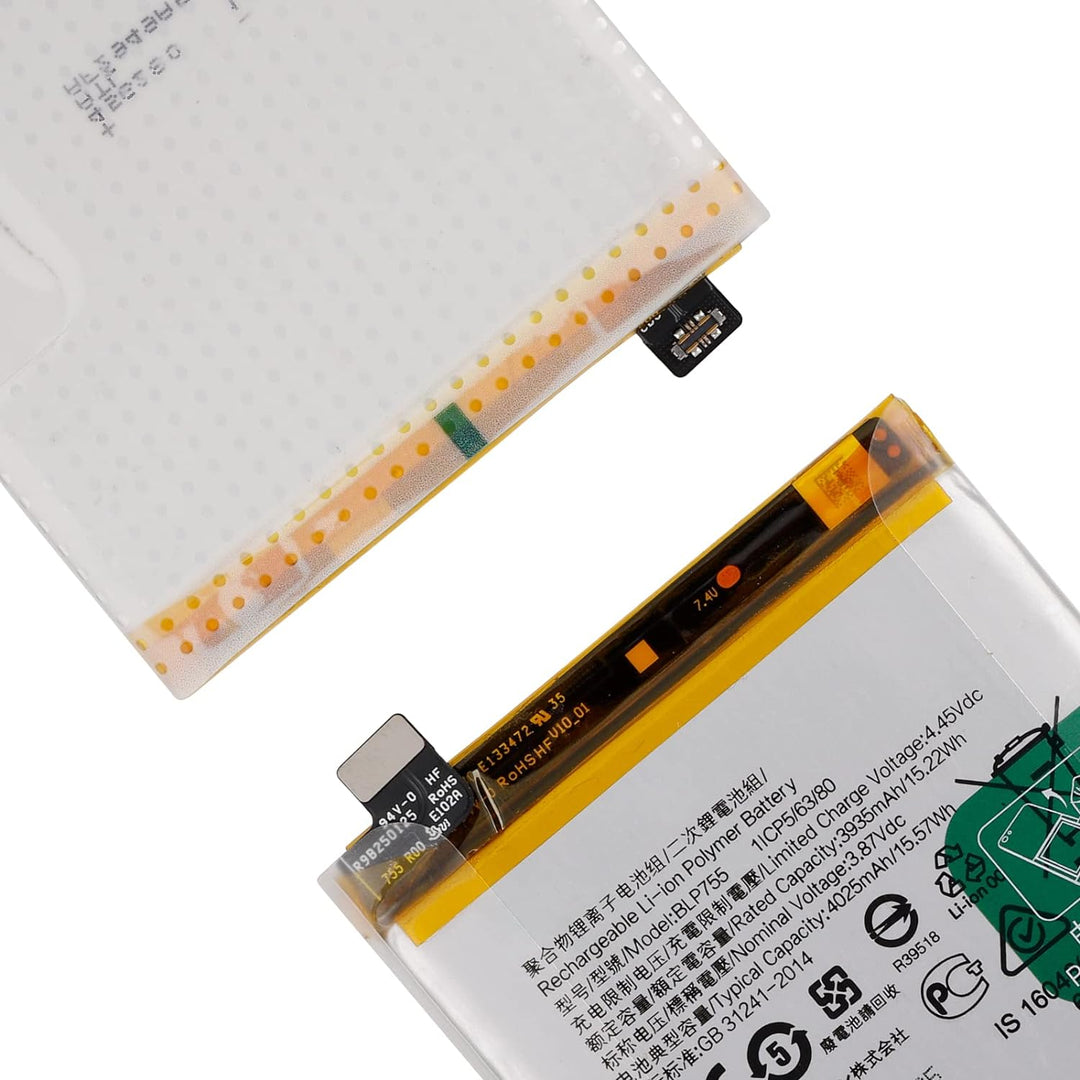 SwarKing Ersatz Akku Kompatibel mit Oppo Find X2 Lite CPH2005 & Oppo Reno3 & Reno 3 Pro BLP755 with