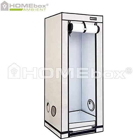 Weedness HOMEbox Ambient Q60+ Growbox 60x60x160 cm - Zuchtzelt Growschrank Growzelt Zuchtbox Gewächs