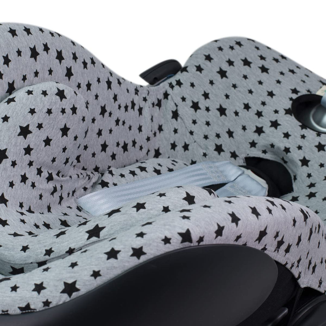 JYOKO KIDS Bezug für Autositz kompatibel mit Cybex Aton Cloud- Q-M-2-4-5, aus Baumwolle (Cloud Q-M,
