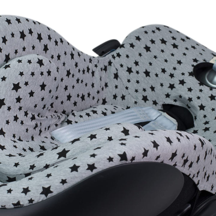 JYOKO KIDS Bezug für Autositz kompatibel mit Cybex Aton Cloud- Q-M-2-4-5, aus Baumwolle (Cloud Q-M,