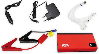 APA Mini Lithium Powerpack 11.000mAh mit Starthilfe Starthilfe 200 A, Starthilfe 200 A