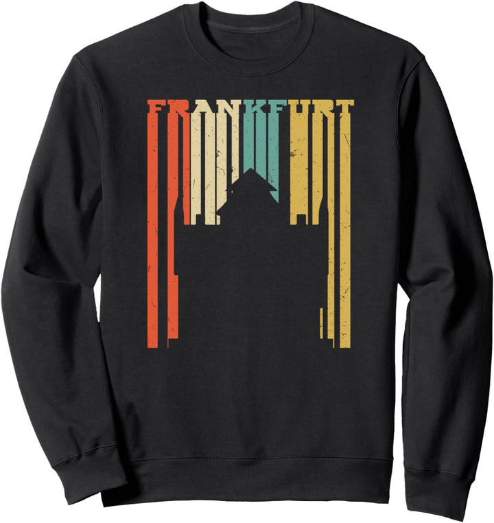 Retro Vintage Passend Frankfurt Sweatshirt