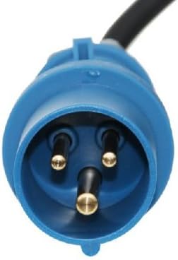 CEE Camping Kabel 5m H07 3x2,5mm mit CEE Winkelkupplung Caravan Boot