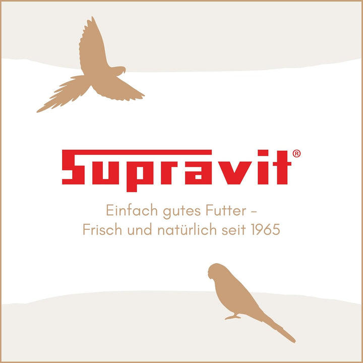 SUPRAVIT Papageienfutter 20 kg, Futtermischung für Papageien Aller Arten 20.00 kg (1er Pack), 20.00