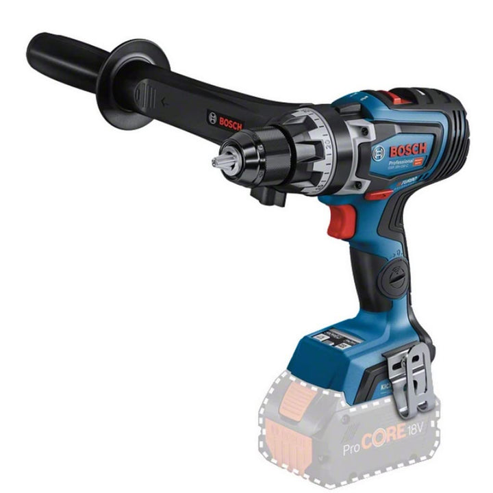 Bosch Professional 18V System BITURBO Akku Bohrschrauber GSR 18V-150 C (maximales Drehmoment von 150