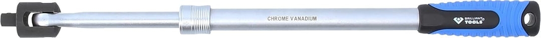 BRILLIANT TOOLS BT022401 1/2" Teleskop-Gelenkgriff (450-605 mm) [Powered by KS Tools]