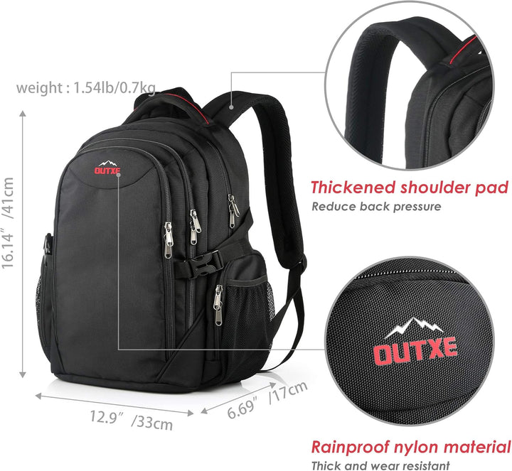 OUTXE kühlrucksack 22L Isolierte Kühltasche für Laptop Lunch Rucksack für die Arbeit Schule Tägliche