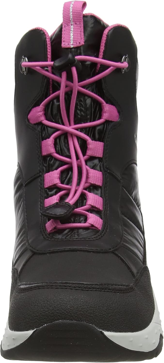 Geox Mädchen J Sentiero Girl B Wp Stiefeletten 24 EU Black Fuchsia, 24 EU Black Fuchsia