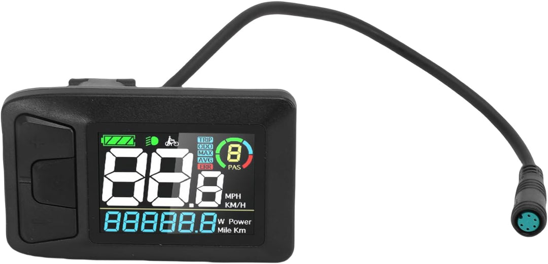 Farb-LCD-Display für BBS01/BBS02B/G340/G320/M300/M400/M620 Mittelmotoren – Wasserdichtes E-Bike-Bedi