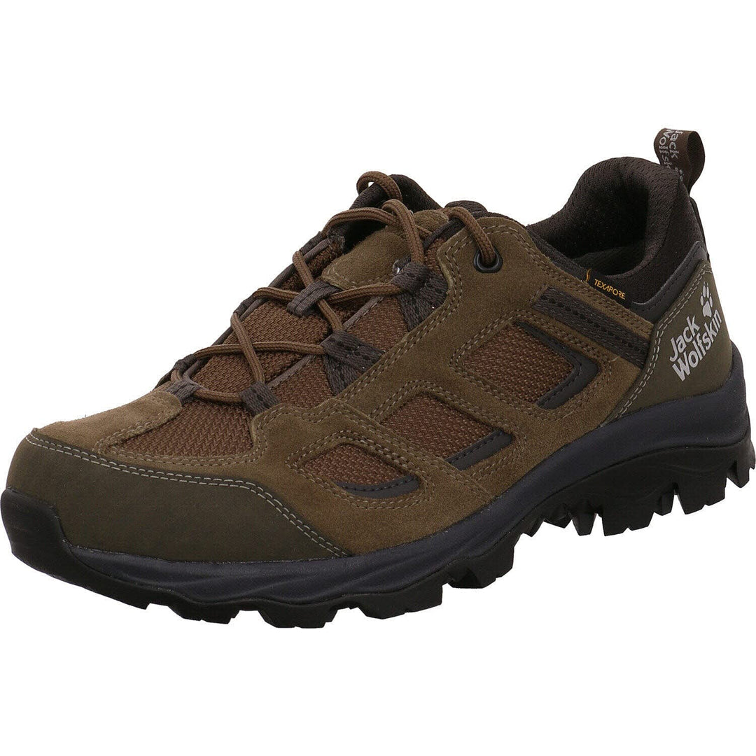 Jack Wolfskin Herren Vojo 3 Texapore Low M Outdoorschuhe 44 EU Khaki Phantom, 44 EU Khaki Phantom