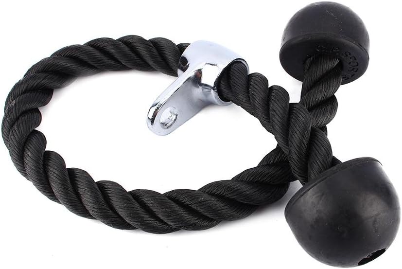 SOULONG Trizeps-Fitness-Trainingsseil, Trizepsseil, Griff für Trainingsgerät, geflochtenes Nylon, Tr