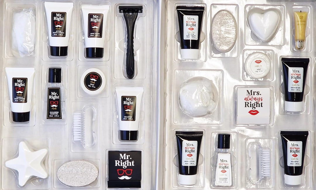 Mr & Mrs Right - Adventskalender für Paare 2024 - Körperpflege für Sie & Ihn - Weihnachtskalender fü