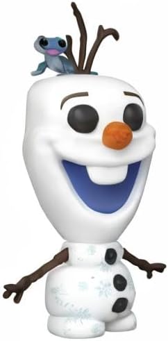 Funko Pop! Disney: Frozen 2-Olaf with Bruni - die Eiskönigin - Vinyl-Sammelfigur - Geschenkidee - Of