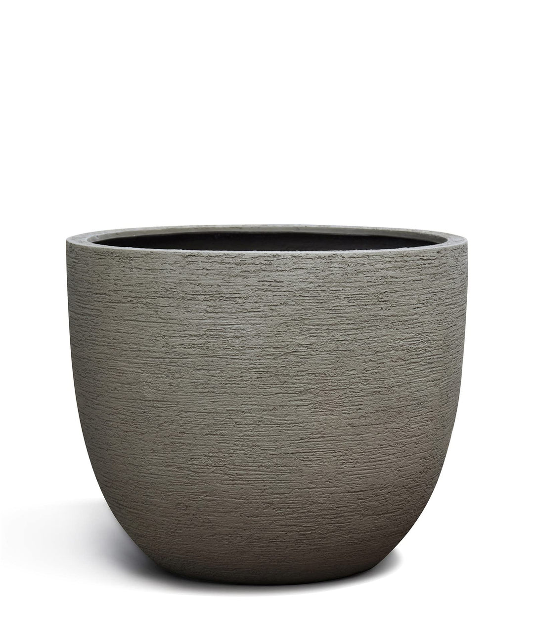 ESCHBACH® Pflanzkübel Egg Pot 40 Macchiato Grau Rund * 36 x 36 x 31 cm * 10 Jahre Garantie 36x36x31,