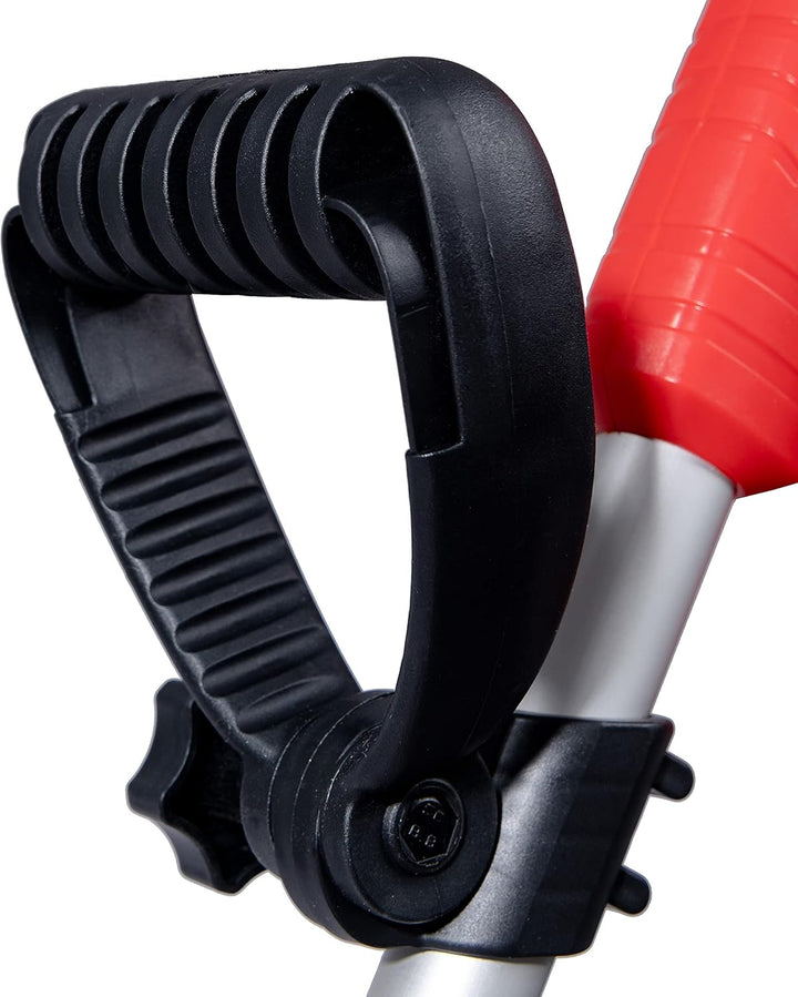 Grafner 2in1 Akku Rasentrimmer mit Kunststoff-Messer, 20V Li-Ion Akku, Schnell-Ladegerät, EDGE-Funkt