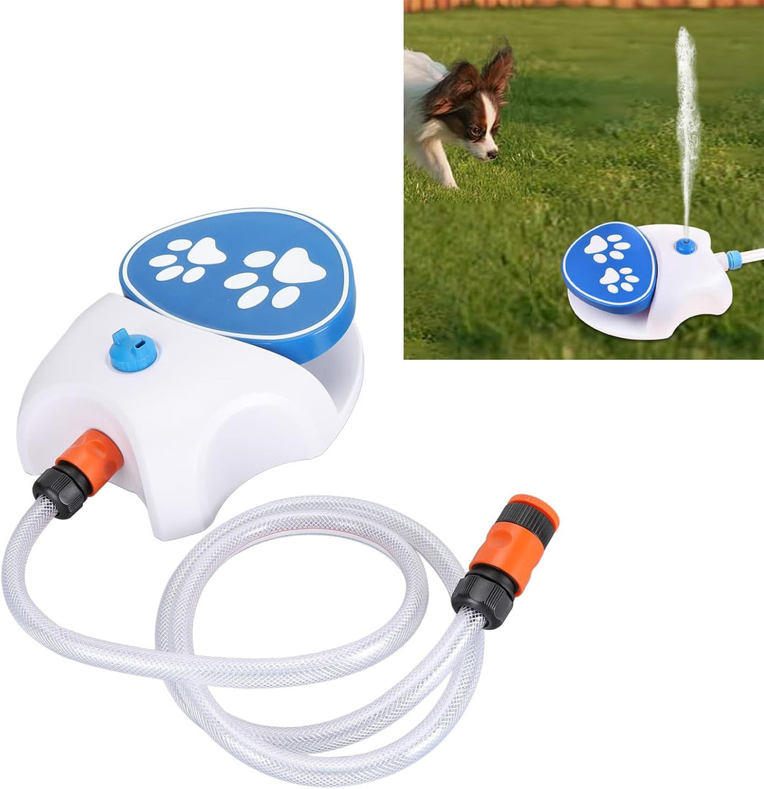 Utdoor Hundewasserbrunnen Schritt auf, Hundwasserspender Haustierbrunnen, Grosser Hund Sprinkler Tri