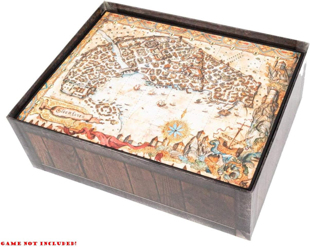 docsmagic.de Organizer Insert for Gloomhaven: Jaws of The Lion Box - Einsatz, Gloomhaven: Jaws of th