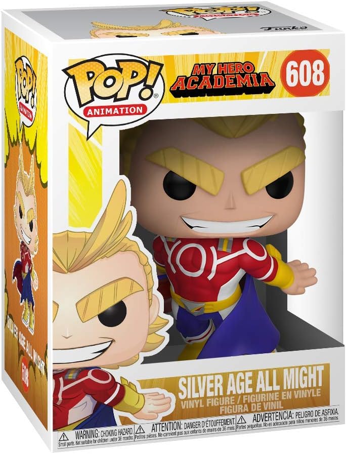 Funko Pop! Animation: MHA - All Might - (Silver Age) - My Hero Academia - Vinyl-Sammelfigur - Gesche