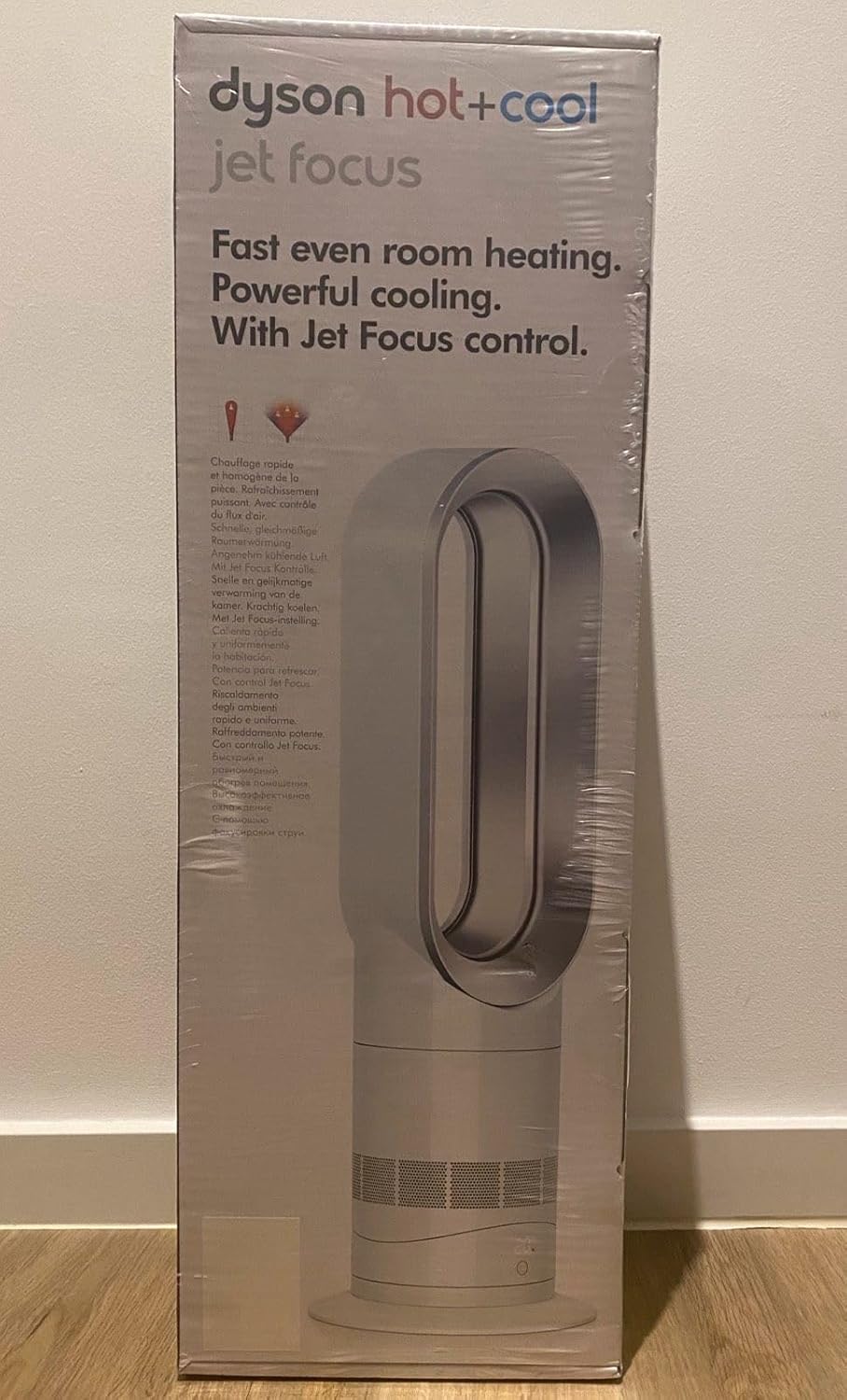 Dyson Hot + Cool AM09 Klimagerät (mit Jet Focus Technologie inkl. Fernbedienung, Energieeffizienter