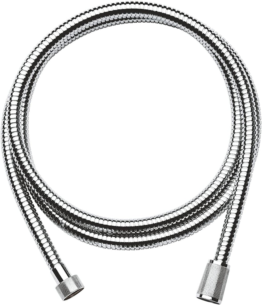 GROHE Relexaflex Metal Long-Life - Metall- Brauseschlauch (200 cm, hitzebeständig bis 75°C ,druckbes